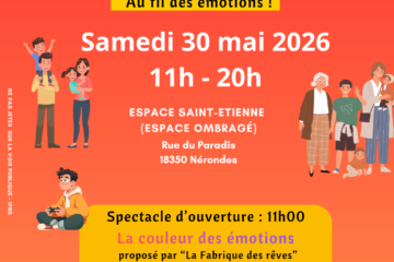 affiche du festi-famille 2026 à Nérondes