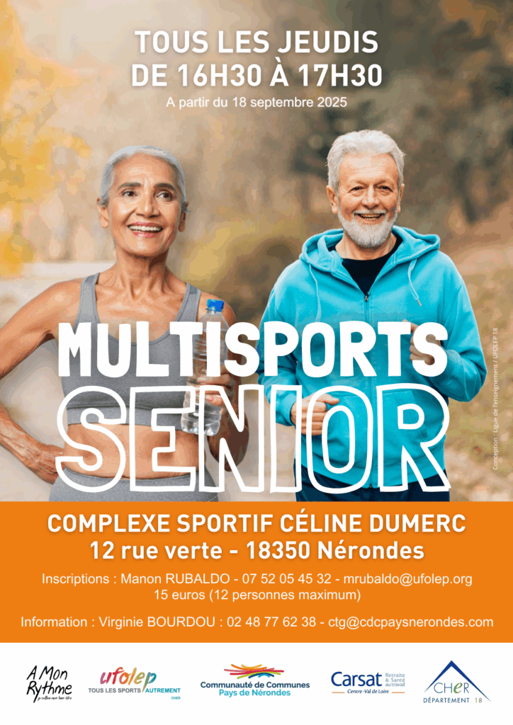 affiche multisports senior