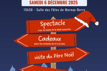 affiche le noël des enfants 2025