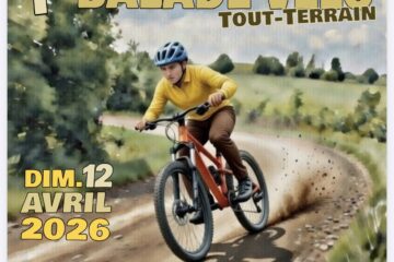 affiche balade VTT à Villequiers