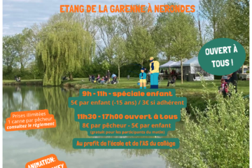 Affiche pêche à la truite à Nérondes