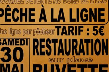 affiche journée pêche