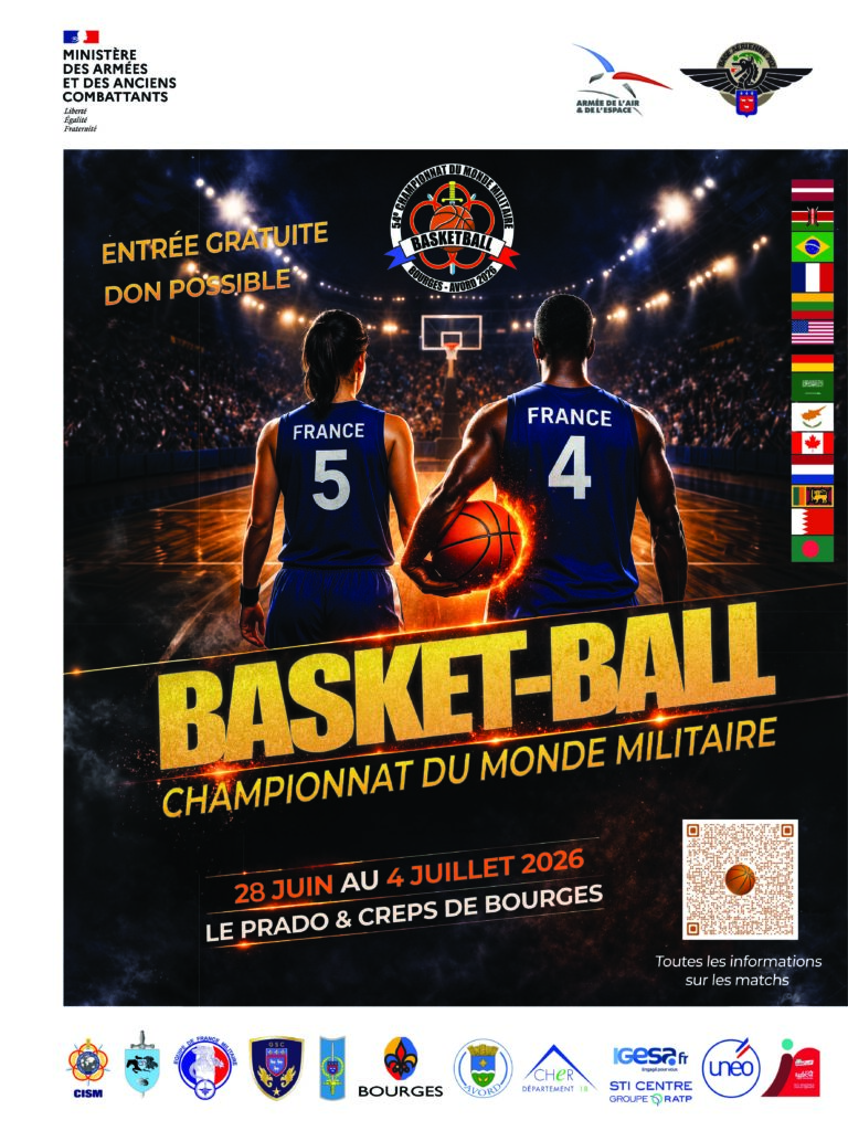 affiche championnat basket militaire