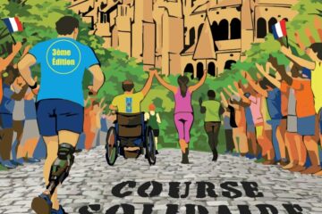 affiche course solidaire