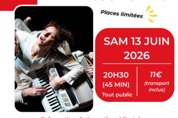 affiche théâtre Mange la vie avec les doigts