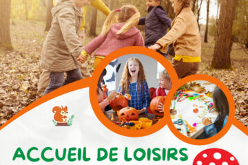 affiche accueil de loisirs - vacances d'automne 2026