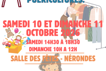affiche bourse aux vêtements de l'APEEPN