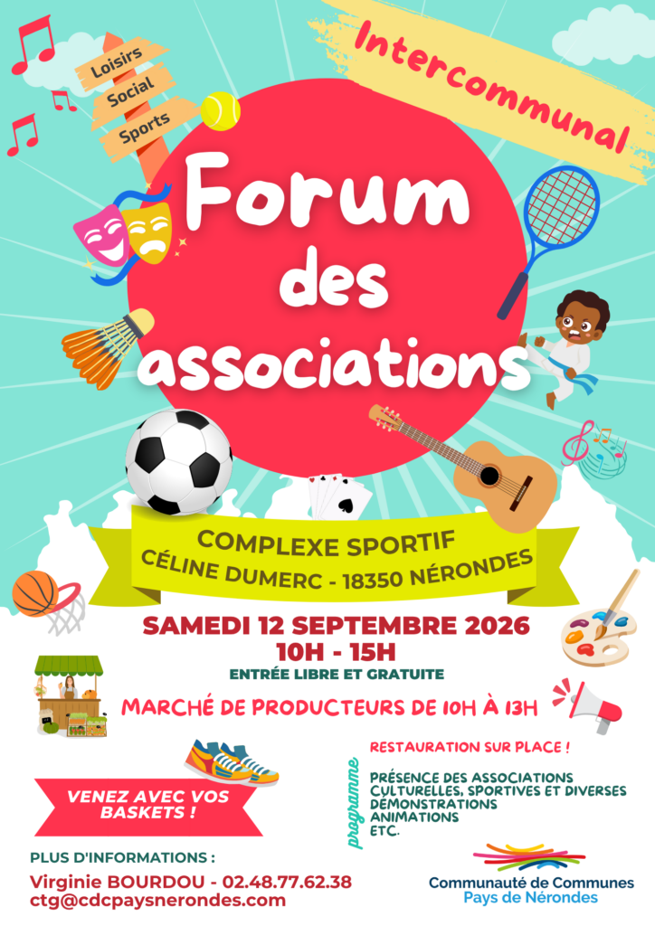 affiche forum des associations