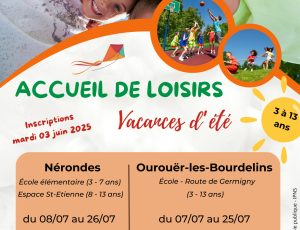 Accueil de loisirs – été 2025