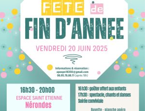 Fête de fin d’année avec l’APEEPN